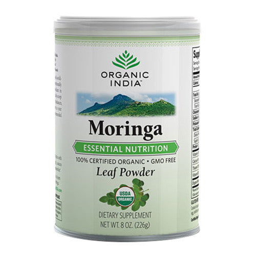 Organic India Moringa Essential Nutrition Leaf Powder, 8 oz
